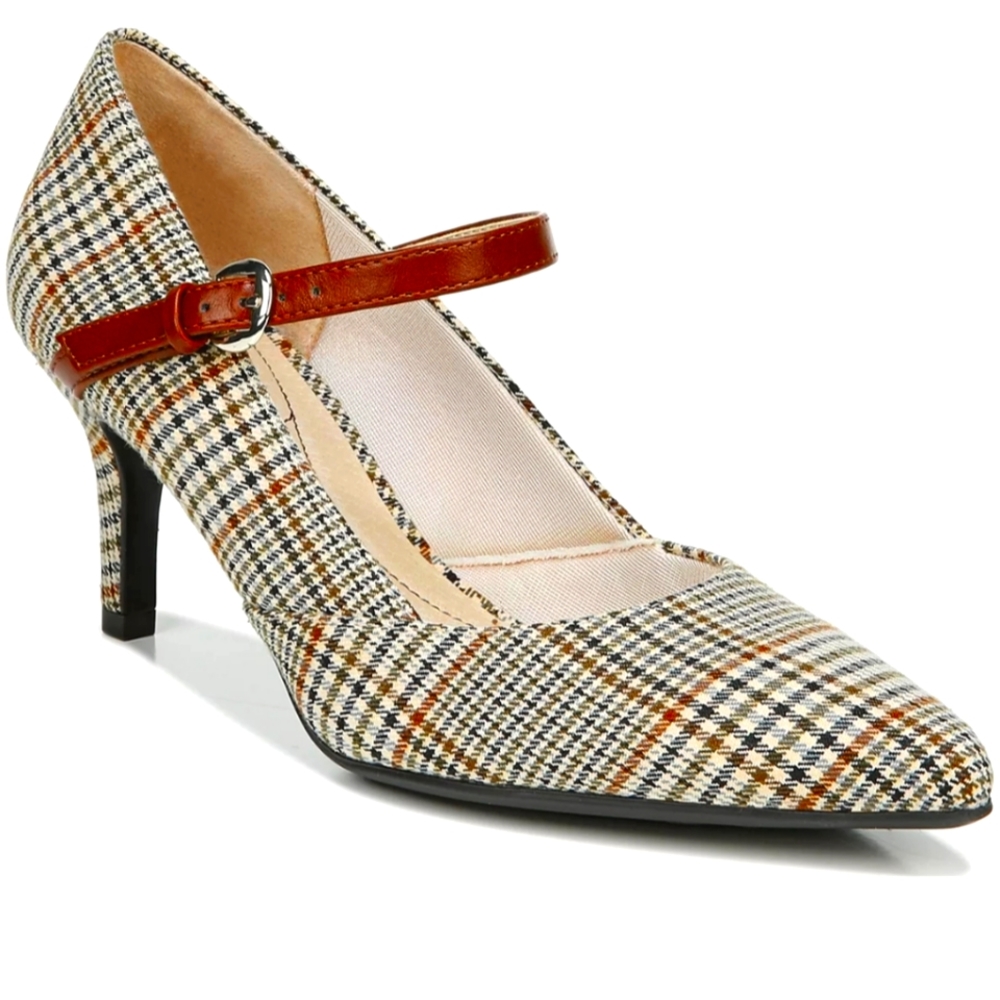 LifeStride Plaid Pumps